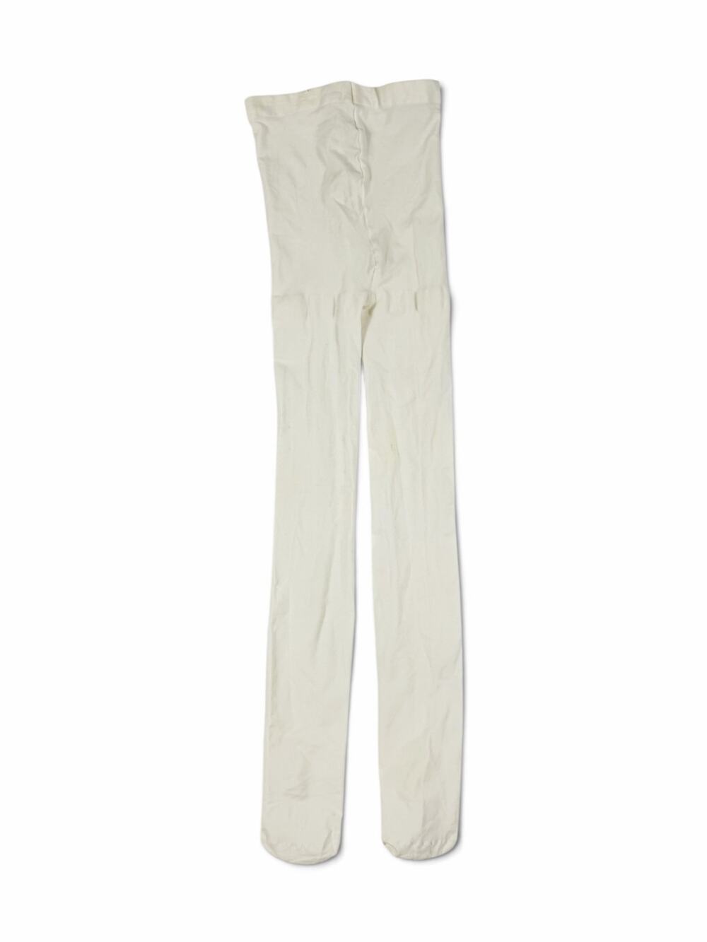 Carter’s Girls Ivory Footed Tights Cream Size 8 & Up